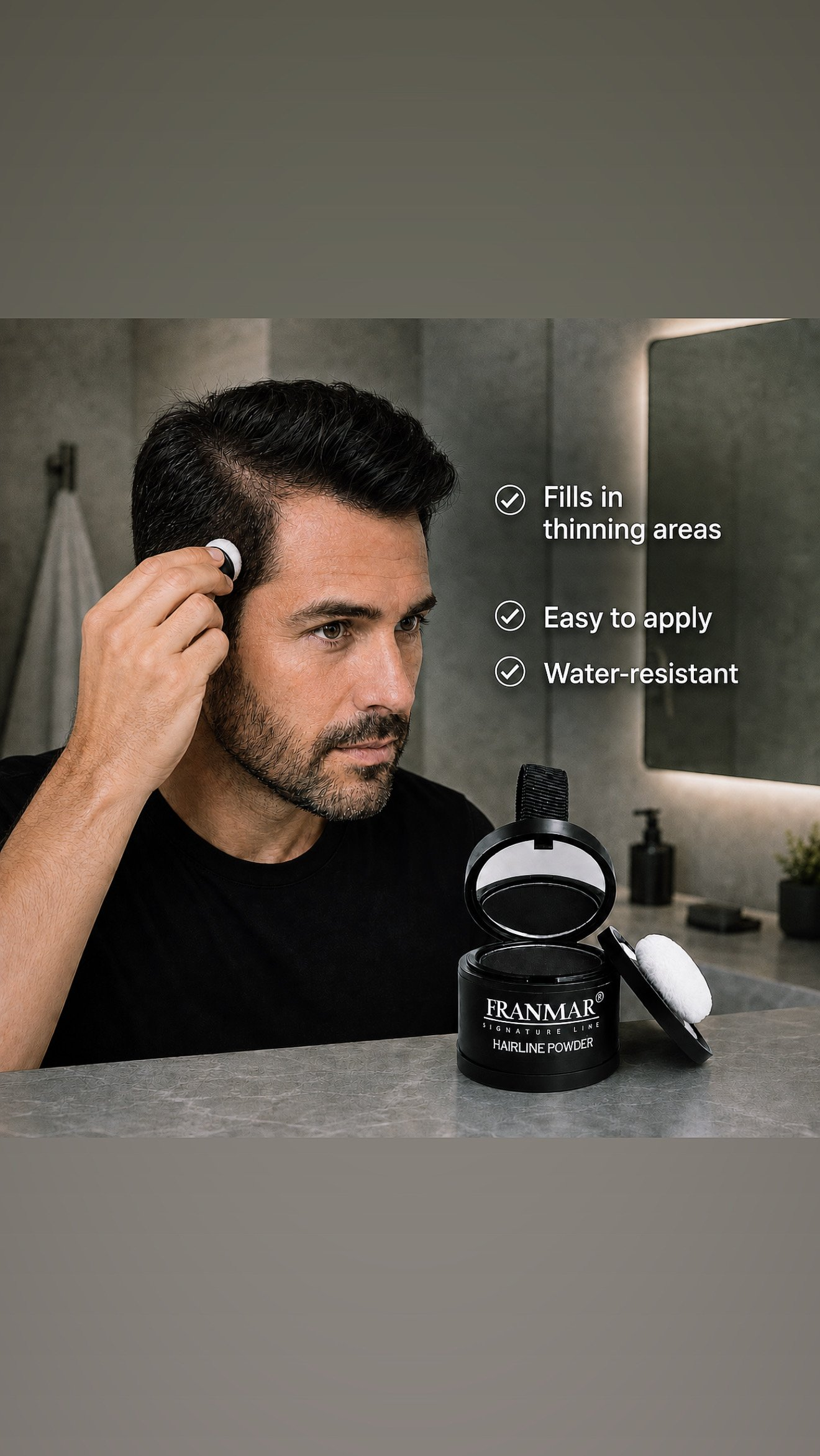 Hairline Powder.